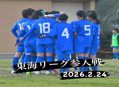 2025年度 U-15女子サッカーリーグ東海 参入戦
