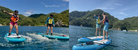 ���ɓ�SUP�c�q