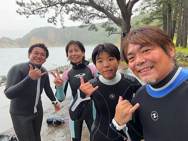クリオネダイバーズ集合写真