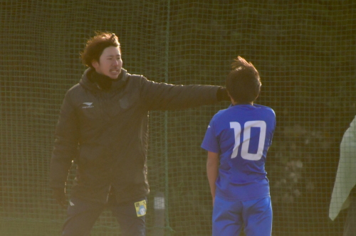 監督の熱いコーチング